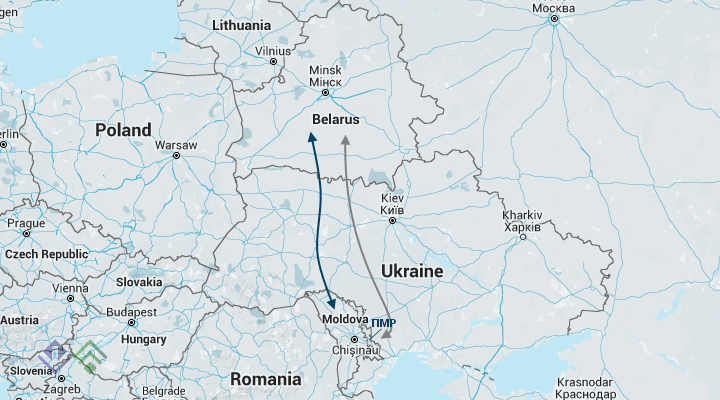 Перевозки из Белоруссии в ПМР